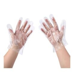 Disposable Food Prep Gloves ?C 500 Piece Plastic Food Safe Disposable Gloves. Food Handling. One Size Fits Most (500 PCS