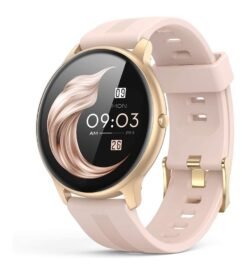 AGPTEK Smart Watch. IP68 Waterproof Smartwatch for Men Women Activity Tracker with Full Touch Color Screen Heart Rate Monitor Pedometer Sleep Monitor for Android and iOS Phones (Blue)