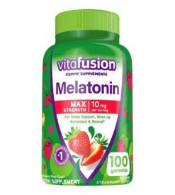 Vitafusion Melatonin Gummy Vitamins. 140 ct gummies