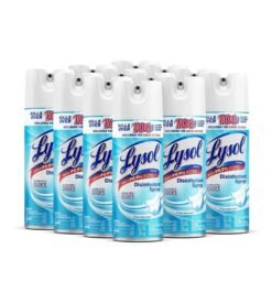Lysol ?C 19200741866 Disinfectant Spray. Crisp Linen. 150oz (12X12.5oz)