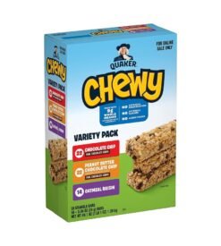 Quaker Chewy Granola Bars. 3 Flavor Variety Pack.58 Count (Pack of 1)