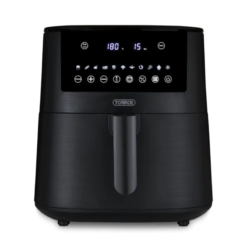Tower T17149 Vortx 7.2L Digital Air Fryer with 11 Cooking Presets. 60 Minute Timer. 1650W. Black