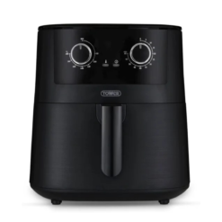Tower T17150 Vortx 7.2L Manual Air Fryer with 60 Minute Timer. Indicator Lights. 1650W. Black