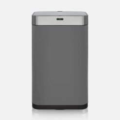 Tower T838001T Square Sensor Bin with Fingerprint Proof Coated Exterior. Titanium.Large