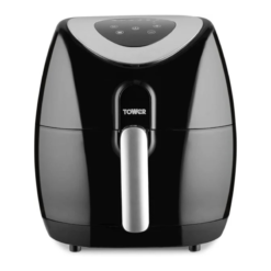Tower Vortx T17024 Digital Air Fryer Oven with Rapid Air Circulation and 60 Min Timer. 4.3 Litre. Black