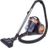Tower T102000BLGPETS Multi-Cyclonic Bagless Cylinder Vacuum Cleaner with Pet Tool. HEPA filter. 2-in-1 Crevice Nozzle. 2L Capacity. 700W. Rose Blush Gold
