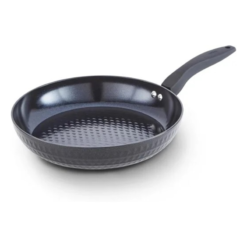 Tower T900134 Diamo Wok with Black Diamond Ceramic Non-Stick Coating and Softtex Handle. Aluminium. 28cm. Black