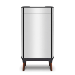 Tower T938022SS Ozone Sensor Bin with Legs. Large 65L. Hands Free Opening. Carbon Filter. Stainless Steel