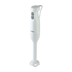 Presto By Tower PT12076WHT Hand Blender/Stick Blender. Stainless Steel Blades. Two Speed Button. Turbo Button. 250W. White