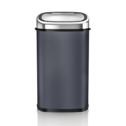 Tower T80902 Kitchen Bin with Sensor Lid. Automatic Soft-Close. Manual Override. 58 Litre. Charcoal