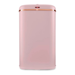 Tower T838010PNK Cavaletto Square Sensor Bin. 58L. Pink and Rose Gold