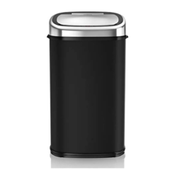 Tower T80900 Kitchen Bin with Sensor Lid. Touchless for Hygienic Waste Disposal. Infrared Technology. 58 Litre. Black