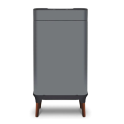 Tower T938022GRY Ozone Sensor Bin with Legs. Large 65L. Hands Free Opening. Carbon Filter. Grey