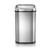 TOWER T80901 Stainless Steel Bin with Sensor - Automatic with Soft-Close Function. Manual Opening Option. 58 L. Silver