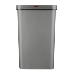 Tower T838005G Sensor Bin with Retainer Ring. Battery-Operated. 50L. Grey