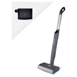 Tower T547002 Aquajet Pro Cordless Hardfloor Cleaner with One Touch Controls. LED Display Panel. 300ml Clean Water Tank. 400ml Dirty Water Tank. 7.4V. Titanium & Tiffany Blue